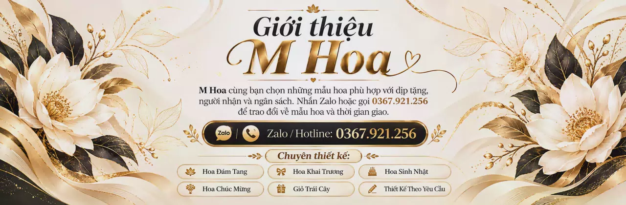 Ảnh bìa Shop hoa tươi Phường Vĩnh Châu Cần Thơ - Gửi hoa thay một lời nhắn